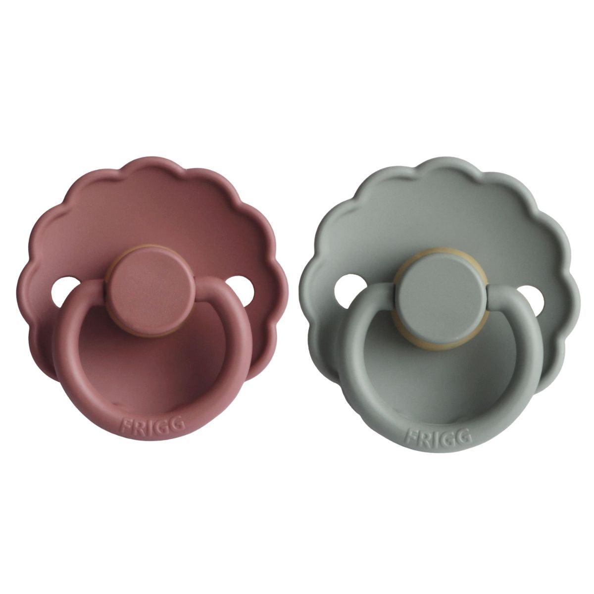 
                  
                    FRIGG Daisy Natural Rubber Pacifier - Woodchuck/French Gray
                  
                