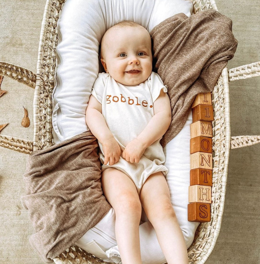 
                  
                    Gobble Organic Cotton Baby Bodysuit | Short Sleeve |
                  
                