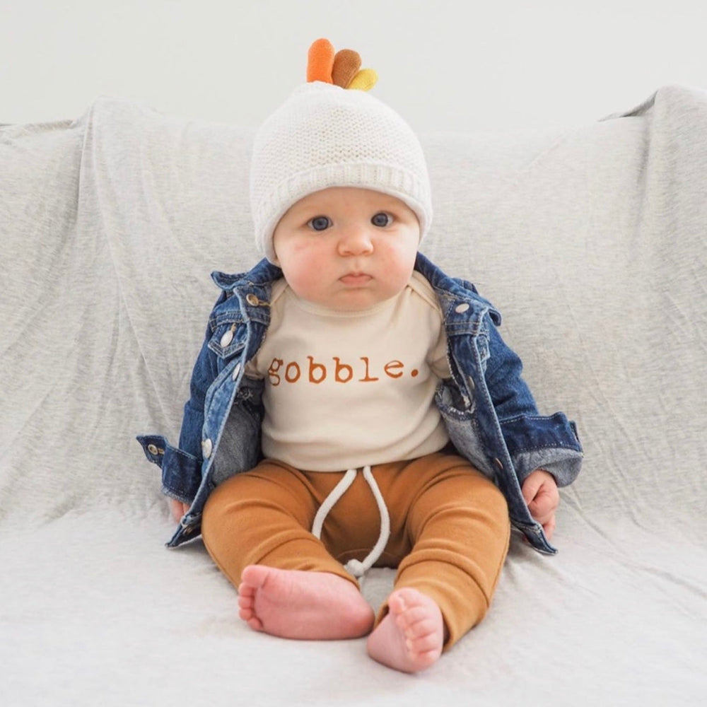 
                  
                    Gobble Organic Cotton Baby Bodysuit | Short Sleeve |
                  
                