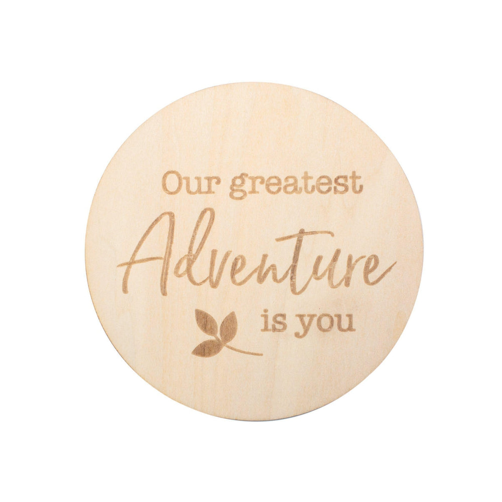 
                  
                    Our Greatest Adventure Is You Milestone Moments Disc
                  
                