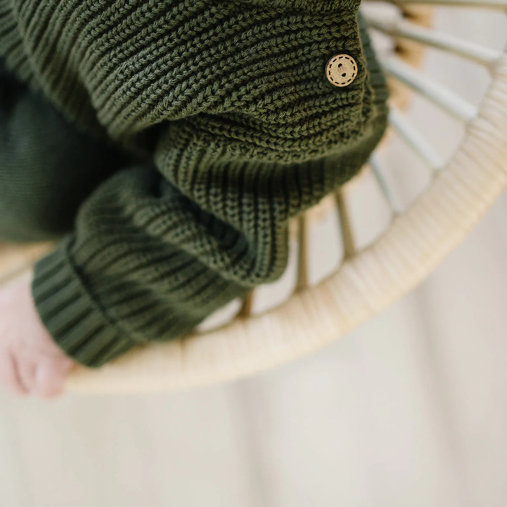 
                  
                    Green Knit Sweater
                  
                
