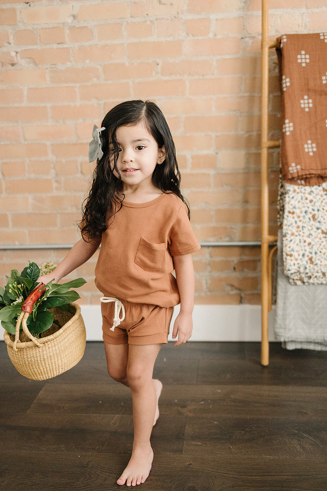 
                  
                    Honey Cotton Pocket Tee
                  
                