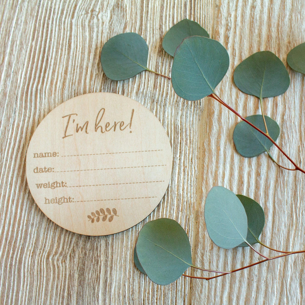 
                  
                    Birth Announcement Milestone Moments Disc
                  
                