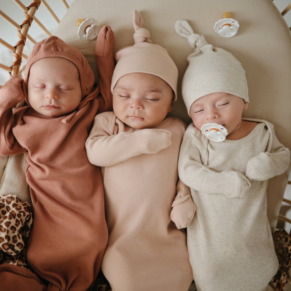 
                  
                    Ribbed Baby Beanie (Ivory)
                  
                