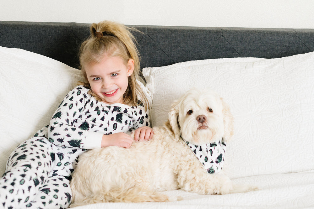 
                  
                    Organic Holiday Kids' PJ & Cap Set in Oh Christmas Tree
                  
                