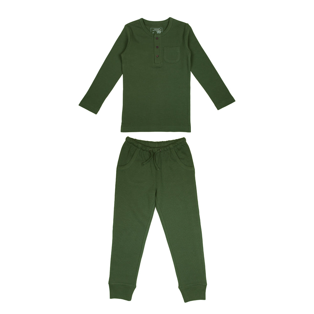 
                  
                    Organic Thermal Kid's Lounge Set in Forest
                  
                