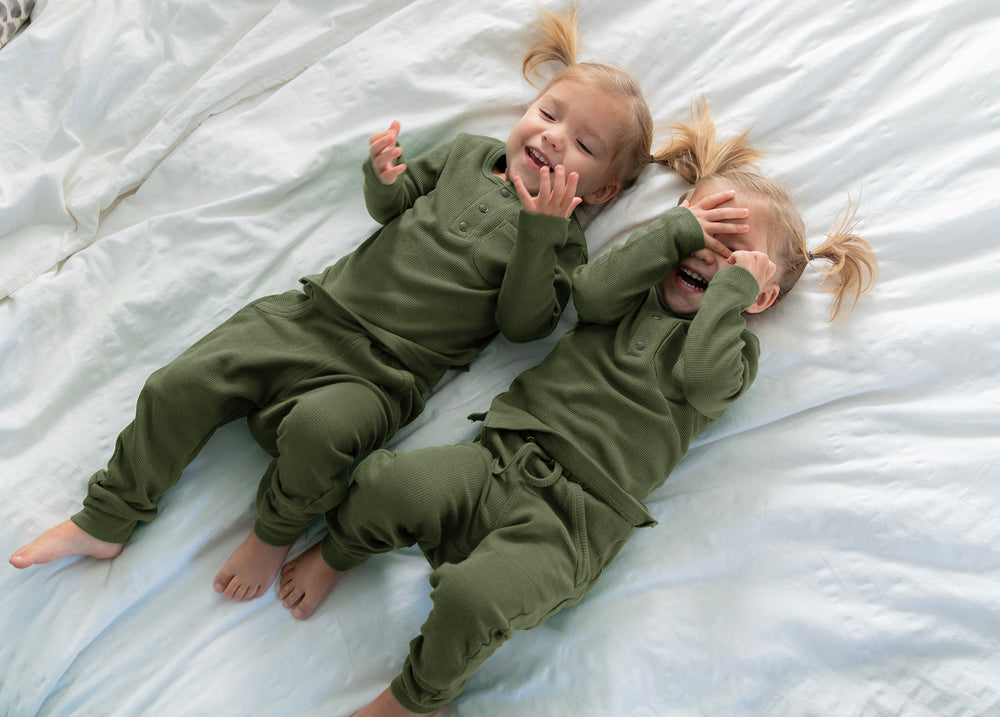 
                  
                    Organic Thermal Kid's Lounge Set in Forest
                  
                