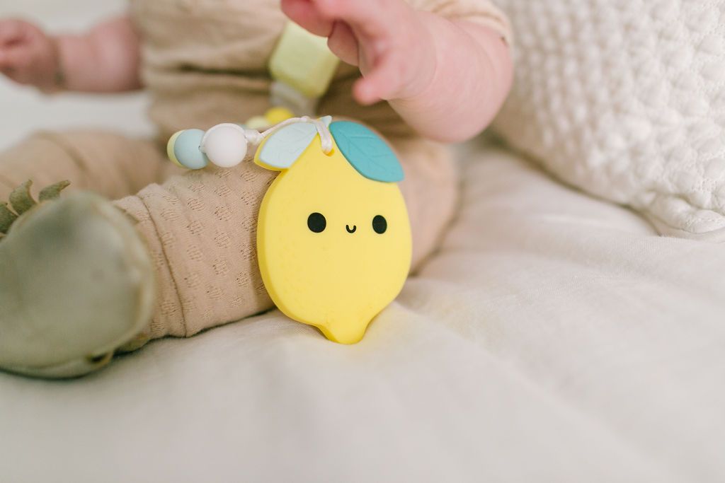 
                  
                    Lemon Silicone Teether Set
                  
                