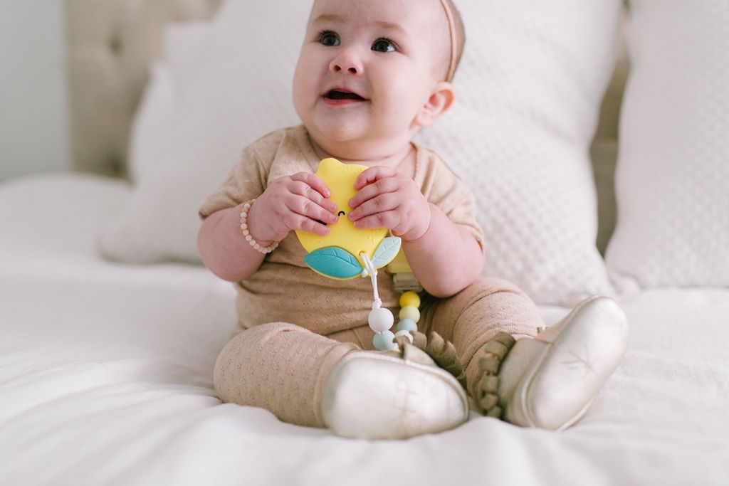 
                  
                    Lemon Silicone Teether Set
                  
                