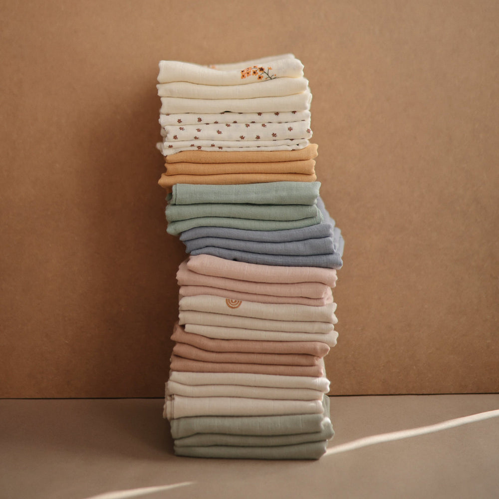 
                  
                    Muslin Cloths 3-Pack (Fog)
                  
                