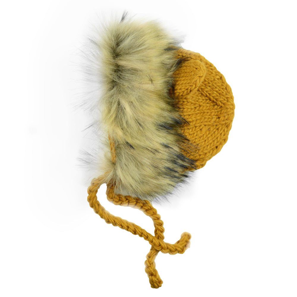 
                  
                    Mustard Lennon Lion Bonnet
                  
                