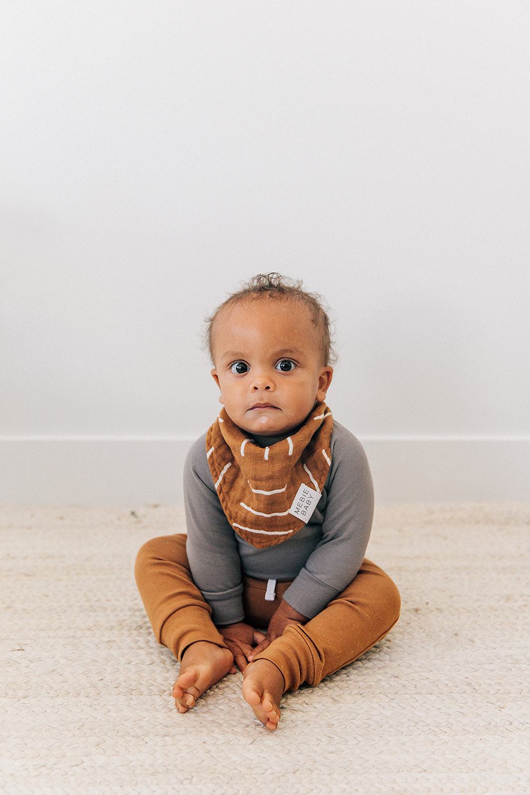 
                  
                    Mustard Mudcloth Bib
                  
                