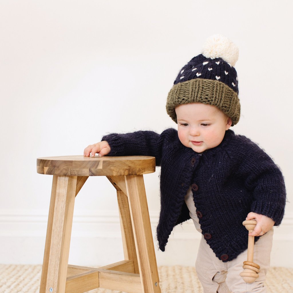 
                  
                    Navy Classic Cardigan
                  
                