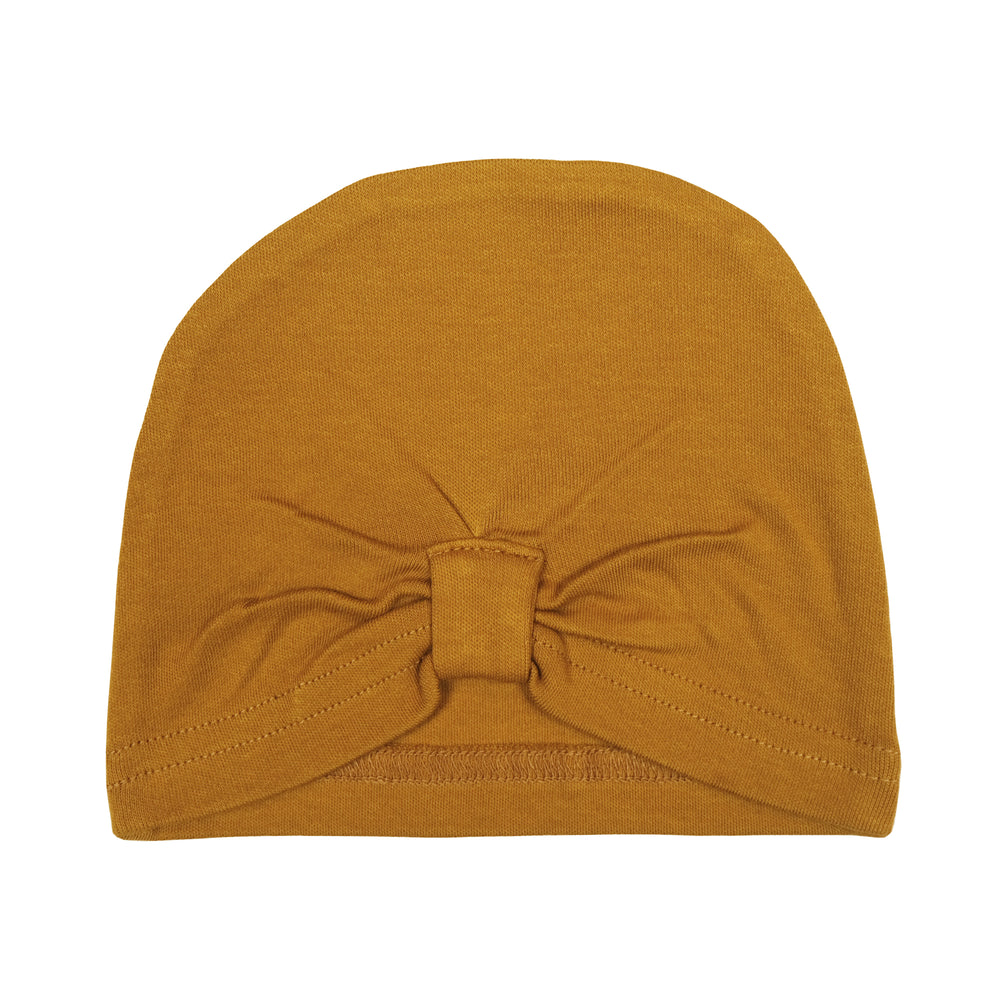 Knotted Turban in Butterscotch