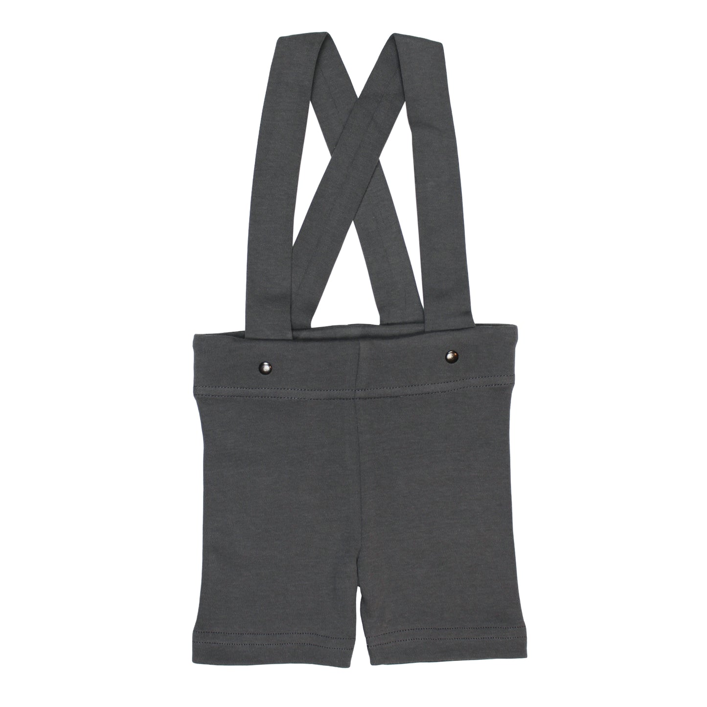 
                  
                    Suspender Shorts in Gray
                  
                