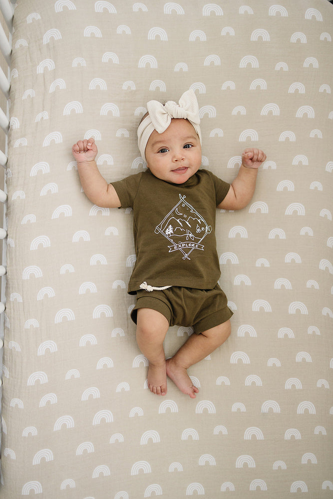 
                  
                    Olive Explore Tee
                  
                