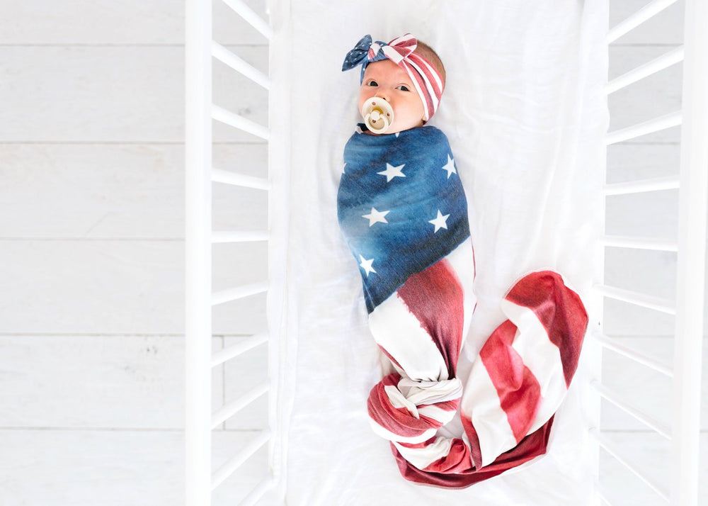 
                  
                    Patriot Knit Headband Bow
                  
                