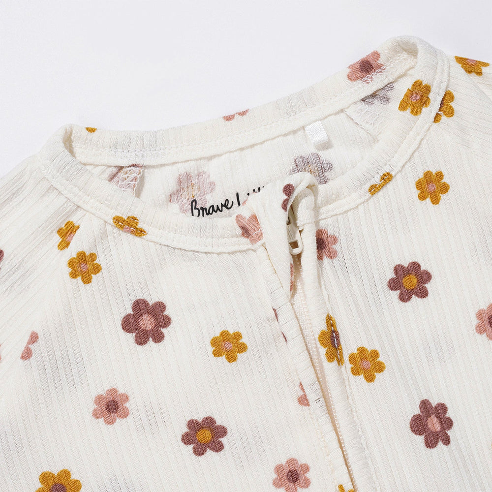 
                  
                    Pink Daisies Zip Romper
                  
                