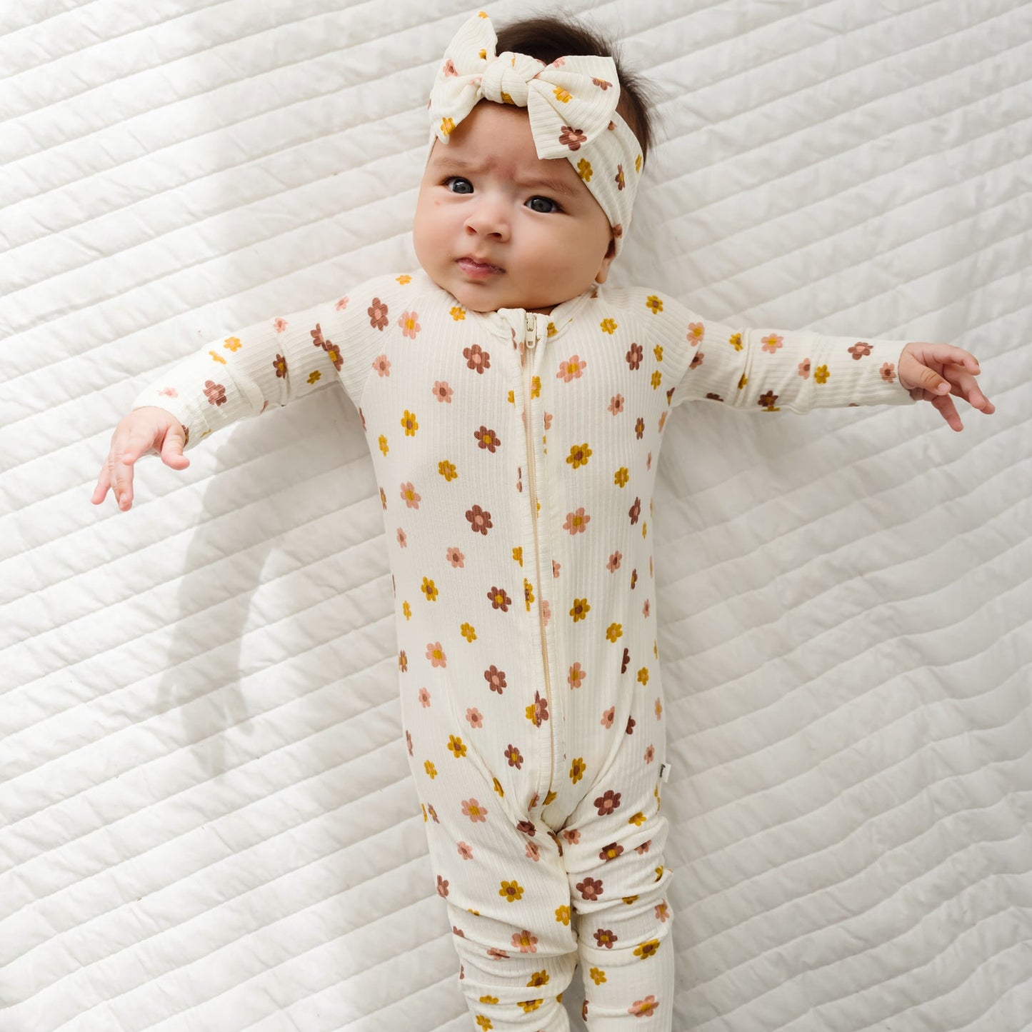 
                  
                    Pink Daisies Zip Romper
                  
                