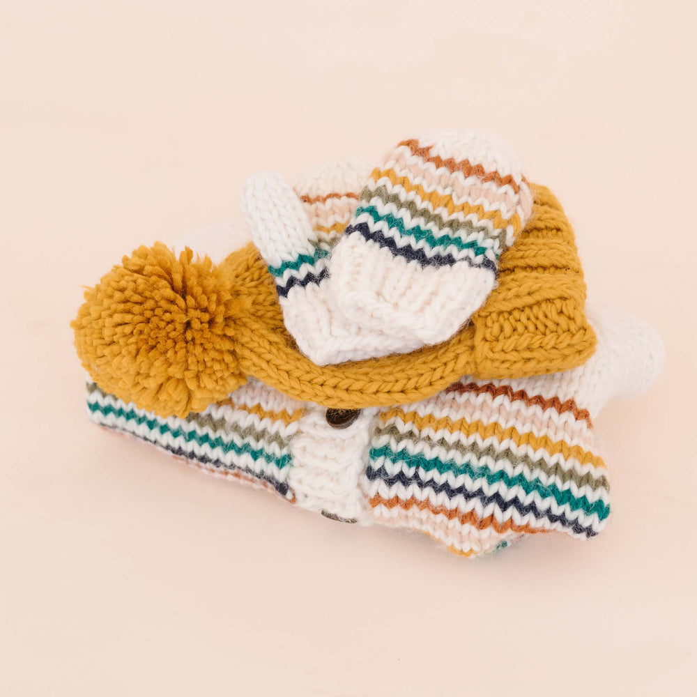 
                  
                    Retro Rainbow Stripe Mittens
                  
                