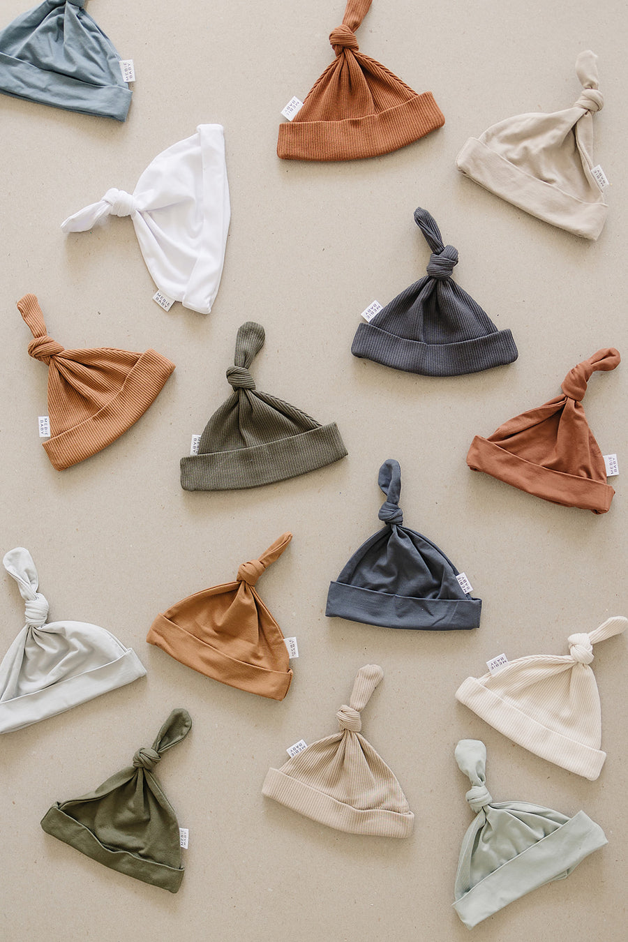 
                  
                    Rust Organic Ribbed Newborn Knot Hat
                  
                