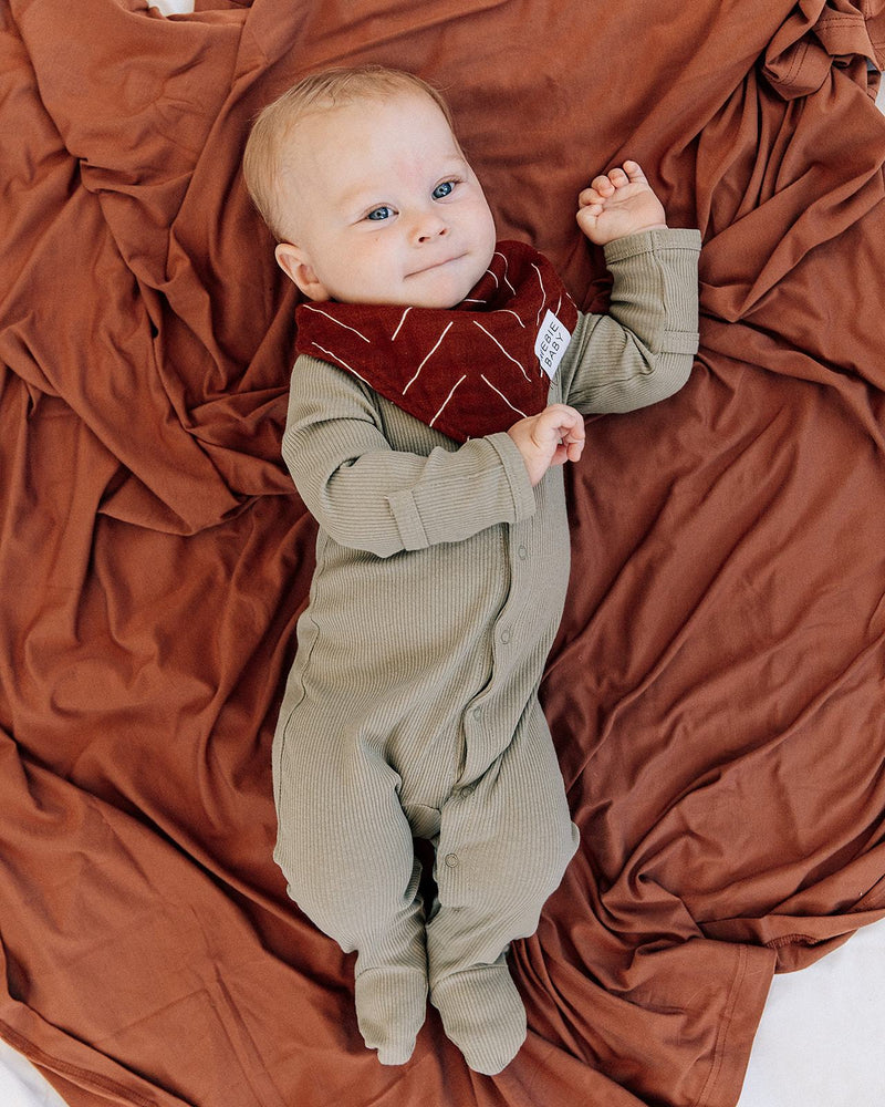 
                  
                    Rust Mudcloth Bib
                  
                