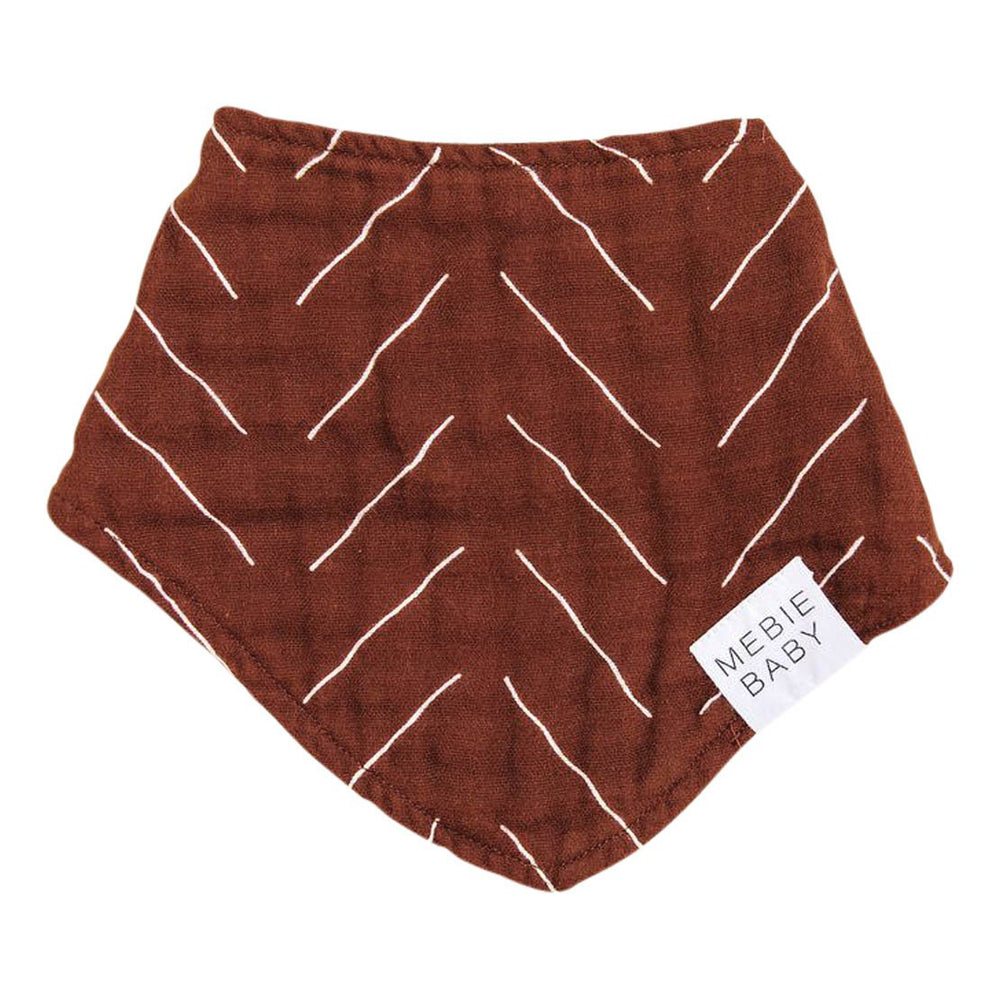 Rust Mudcloth Bib