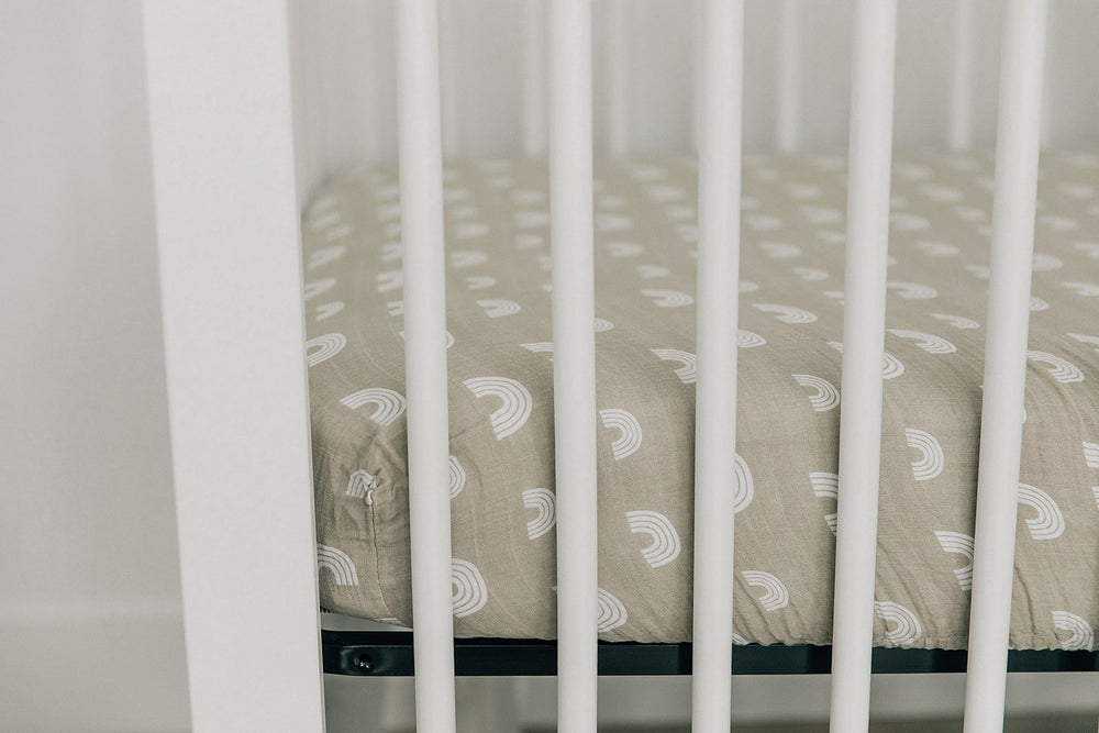 
                  
                    Sand Rainbow Crib Sheet
                  
                