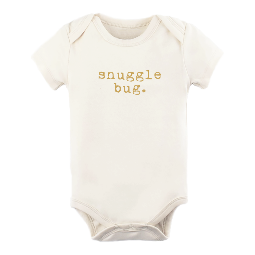 Snuggle Bug Organic Bodysuit - Goldenrod