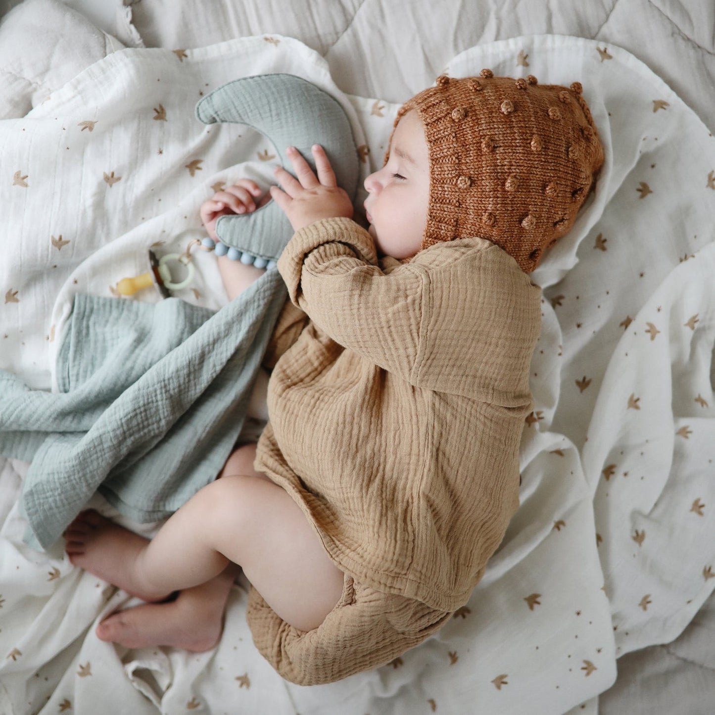 
                  
                    Muslin Swaddle Blanket Organic Cotton (Sparrow)
                  
                