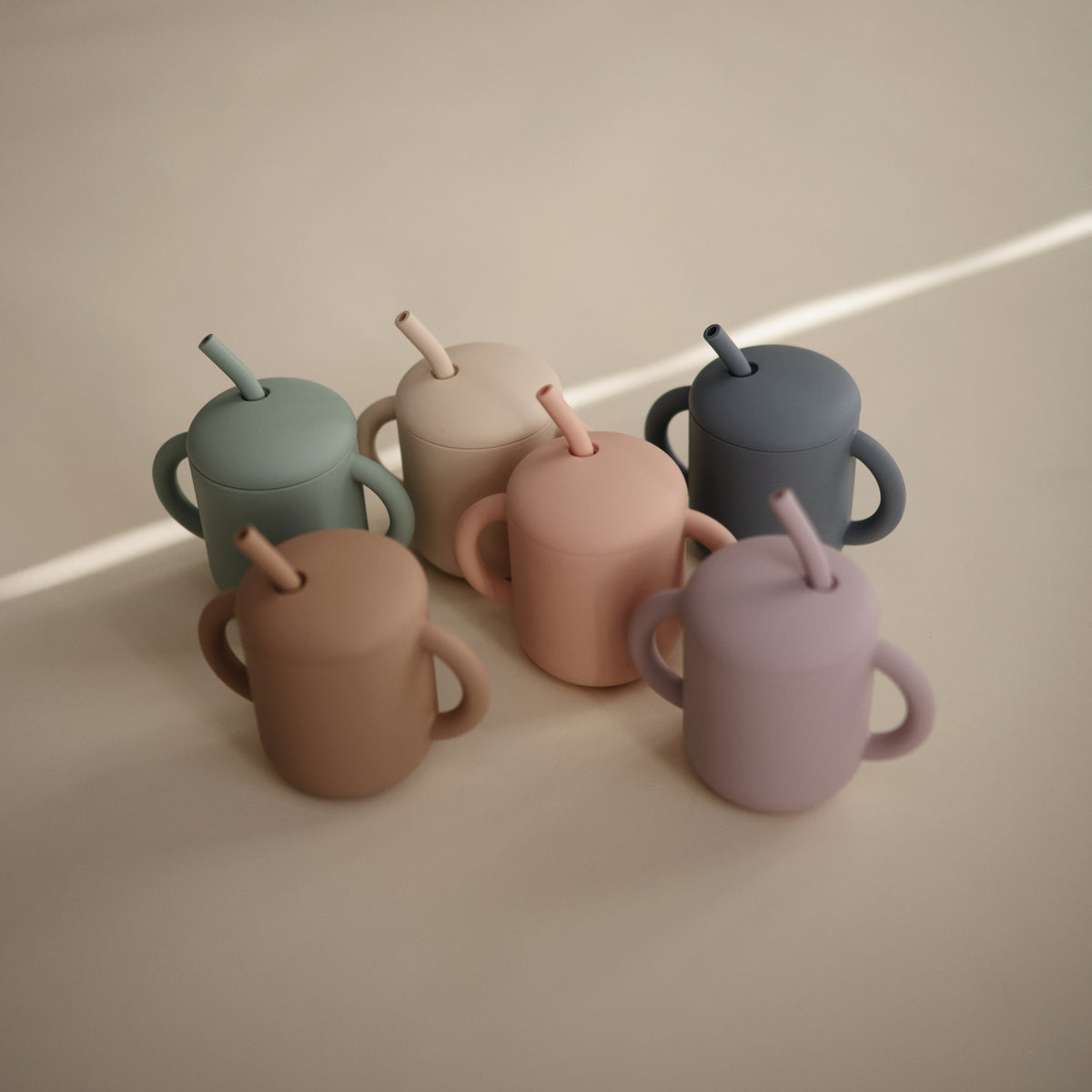 
                  
                    Silicone Training Cup + Straw (Soft Lilac)
                  
                