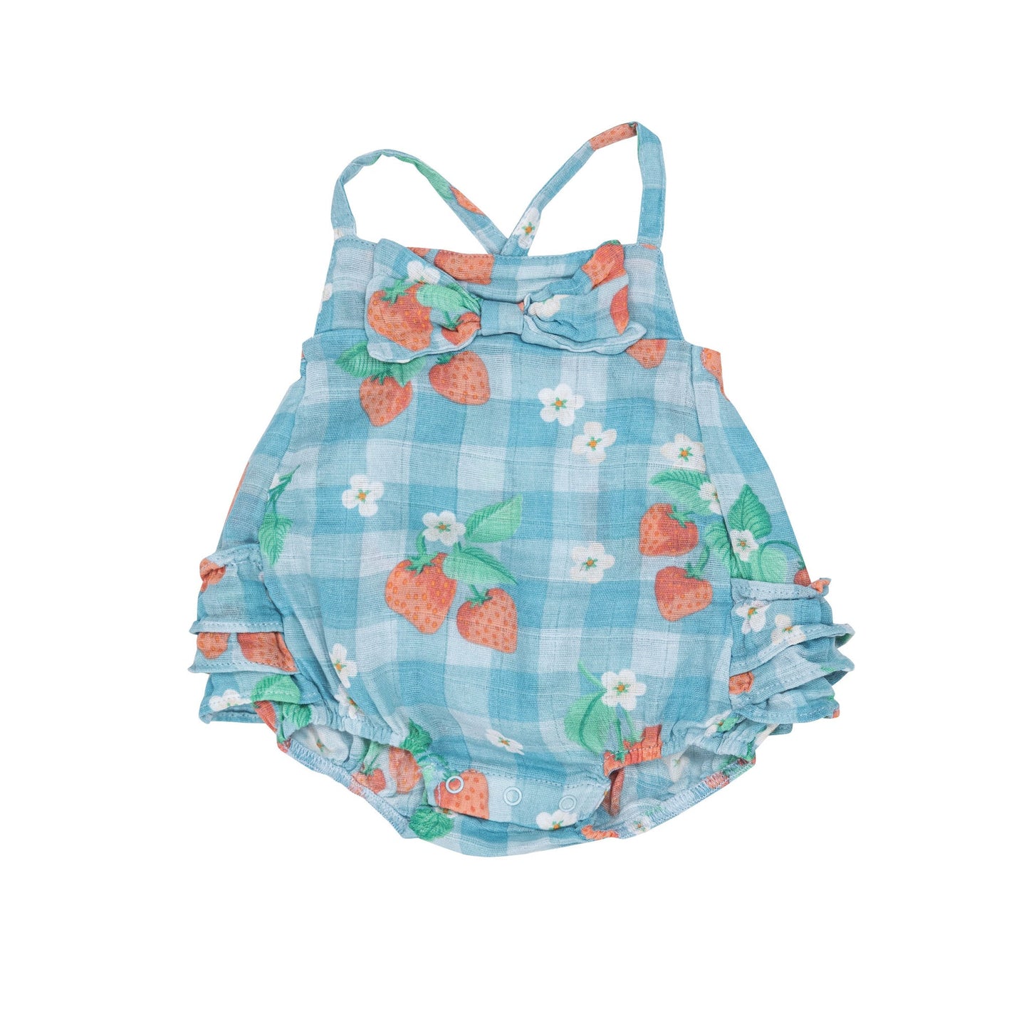 
                  
                    Strawberry Gingham Bow Bubble
                  
                