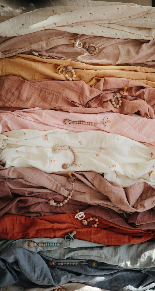 
                  
                    Muslin Swaddle Blanket Organic Cotton (Tradewinds)
                  
                
