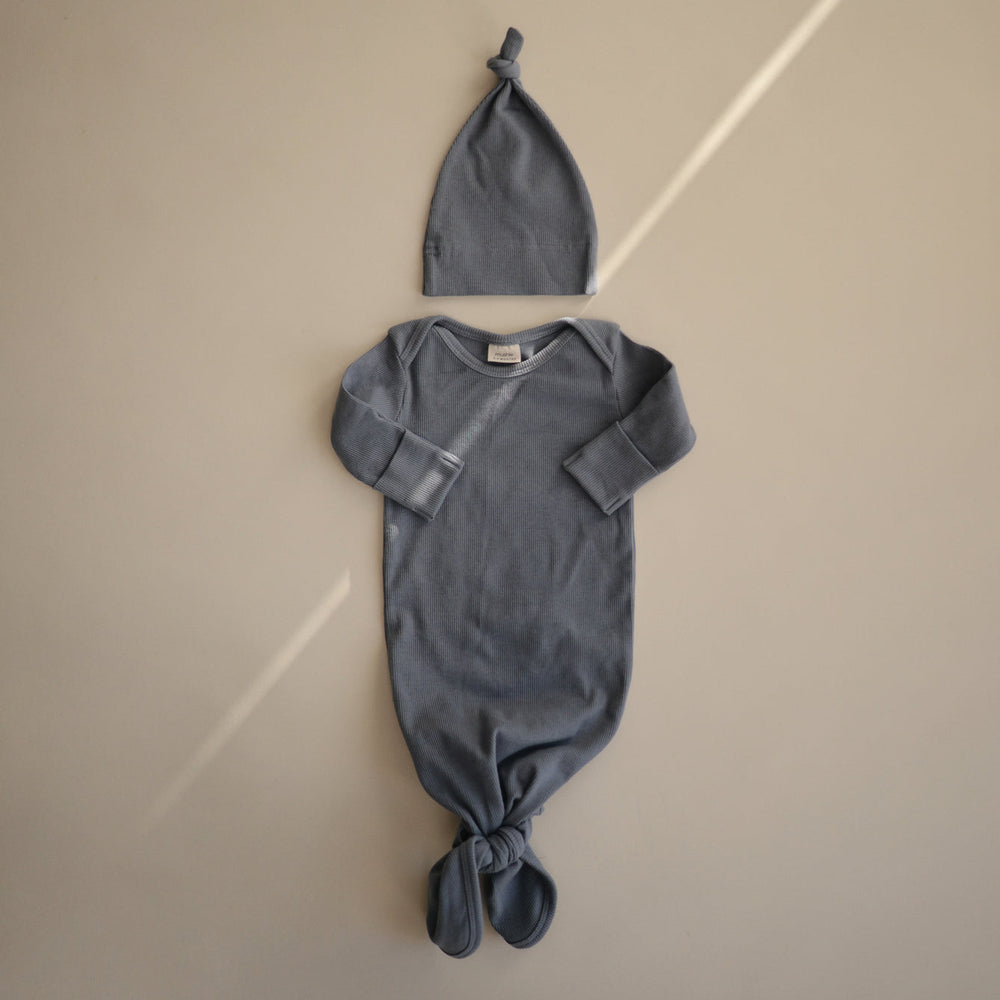 
                  
                    Ribbed Baby Beanie (Tradewinds)
                  
                