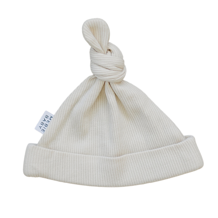 
                  
                    Vanilla Organic Ribbed Newborn Knot Hat
                  
                