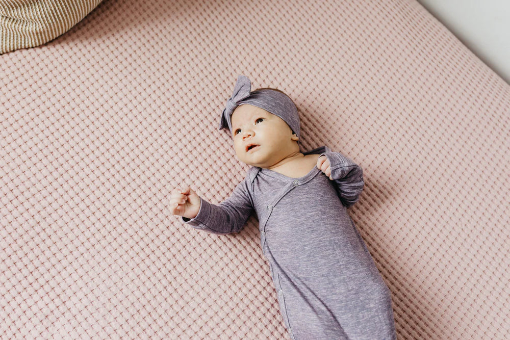 
                  
                    Violet Knit Headband Bow
                  
                