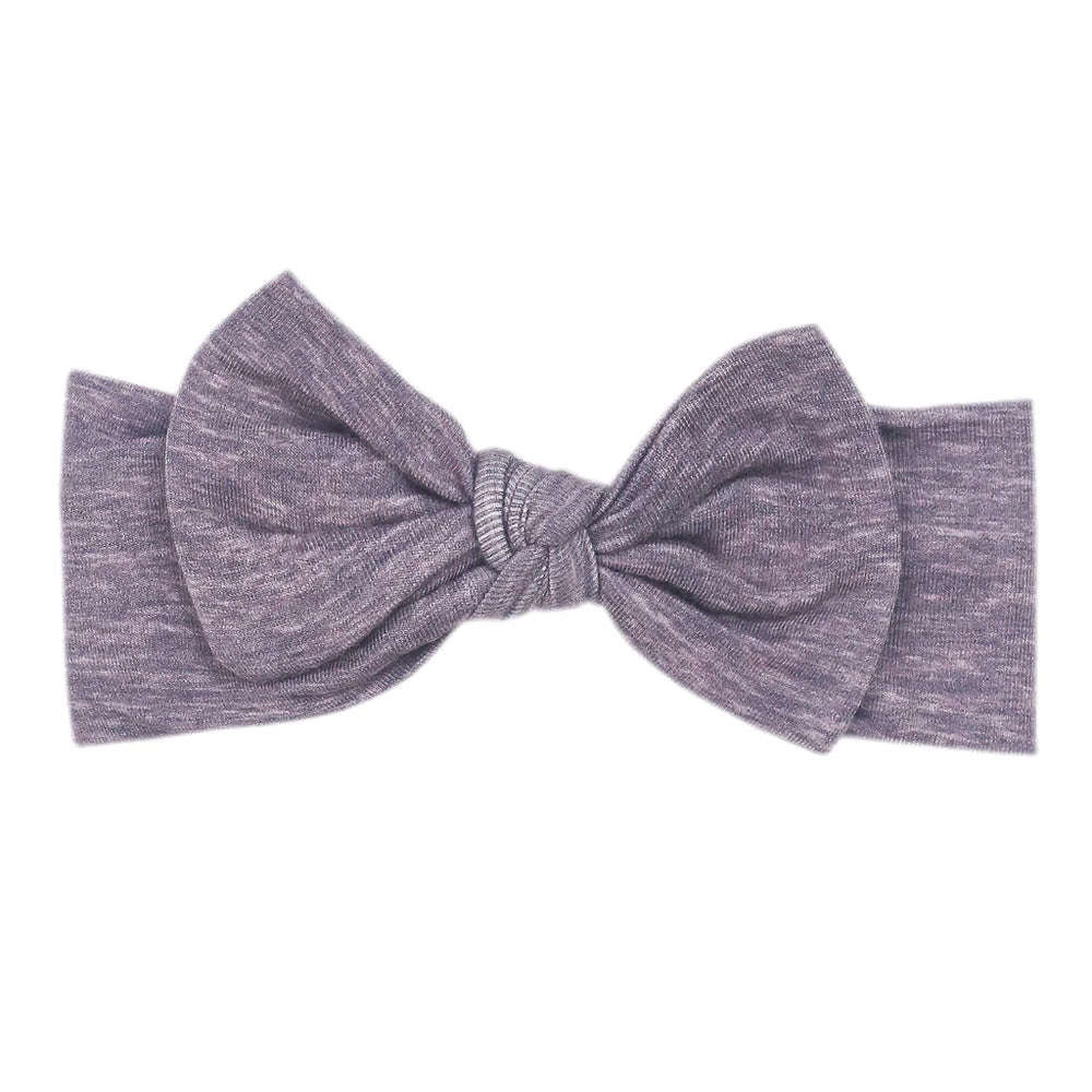 
                  
                    Violet Knit Headband Bow
                  
                