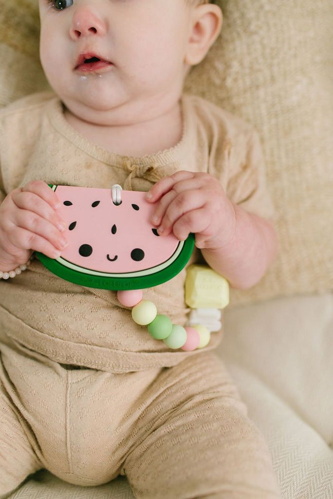 
                  
                    Watermelon Silicone Teether Set
                  
                