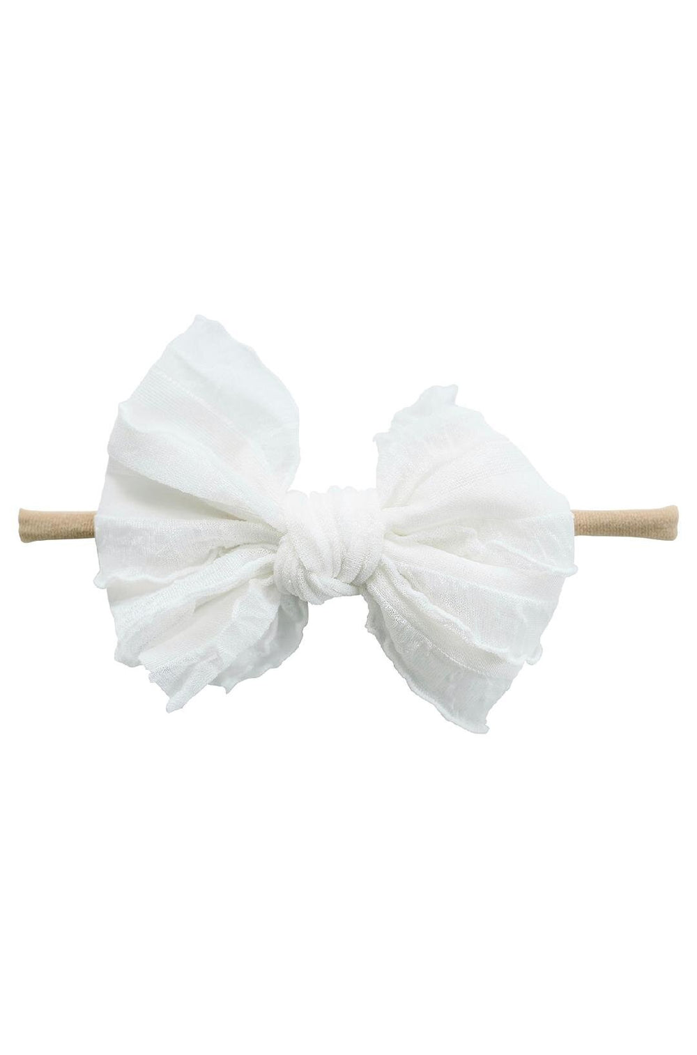 Vintage Skinny Bow | White