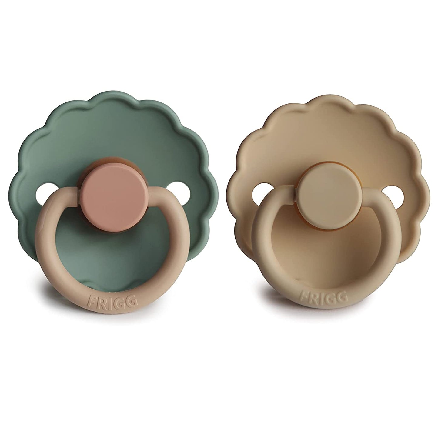 
                  
                    FRIGG Daisy Natural Rubber Pacifier - Willow/Croissant
                  
                