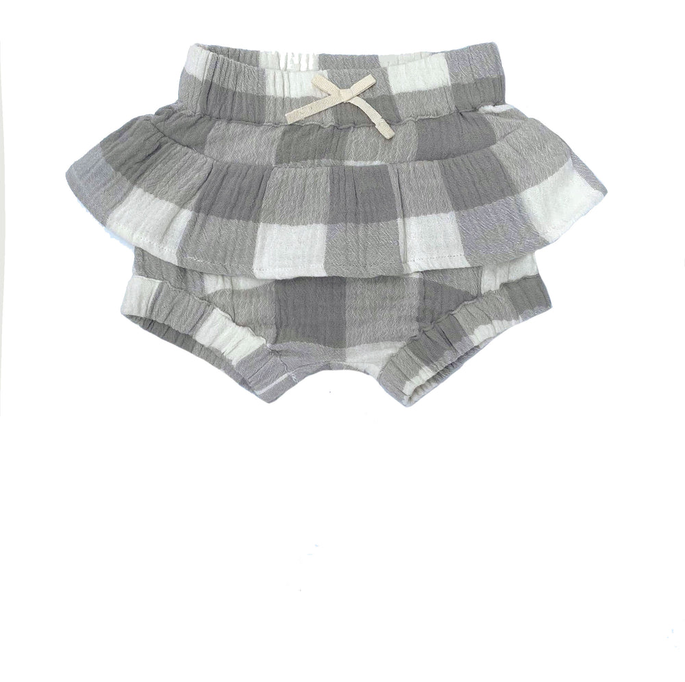 Skirted Bloomer, Silver Check